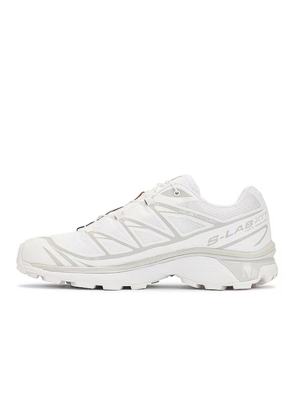 Salomon XT-6 Sneakers White Lunar Rock Trail Running Shoes Revolve women’s 7 - Picture 5 of 13